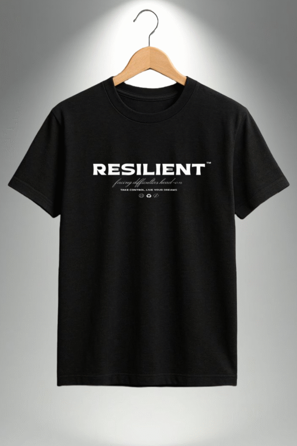 Oversized Black 100% Cotton T-Shirt